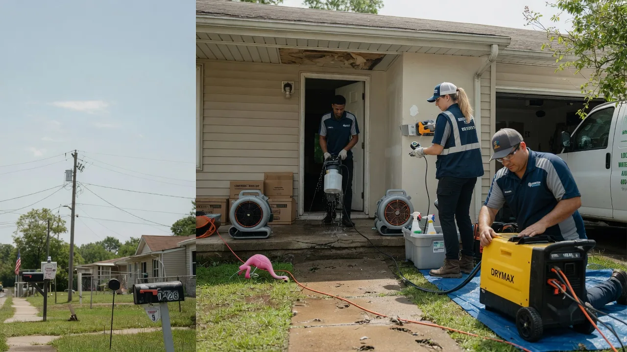 Storm Damage Water Removal in Bay City, WI near me